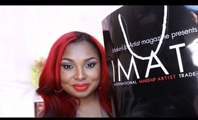 IMATS NYC HAUL AND GIVEAWAY! PLUS PICS AND SOME VLOGGING!