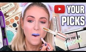 SUBSCRIBERS CHOOSE MY MAKEUP || Full Face Testing NEW MAKEUP LAUNCHES 2018