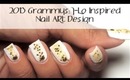 Grammys 2013 J-Lo Inspired Nail Art Design