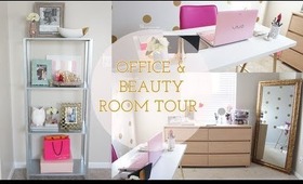 Office & Beauty Room Tour (Fall 2013) | Charmaine Manansala