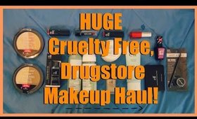 GIANT Cruelty Free, Drugstore  Haul February 2016 - Body Shop, Wet n Wild, & ELF