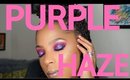 purple haze using james charles brush collection & makeup palette tutorial