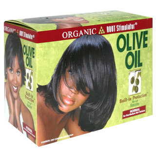ORGANIC Root Stimulator Olive Oil Built-In Protection No-Lye Relaxer