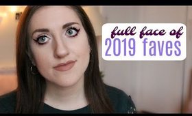 FULL FACE OF MY FAVORITE MAKEUP FROM 2019!