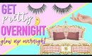 Get PRETTY Overnight Beauty Hacks to GLOW UP | Paris & Roxy