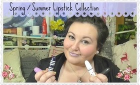 Spring / Summer Lipstick Collection | TheVintageSelection