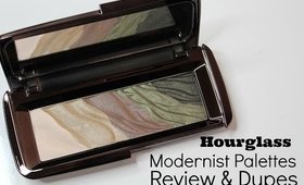 Hourglass Modernist Eyeshadow Palettes Review & Dupes! | Bailey B.