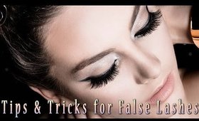 Tips & Tricks for False Eyelashes