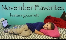 November Favorites ft Garrett