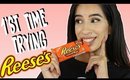 I Tried Reese's Peanut Butter Cup for the First Time