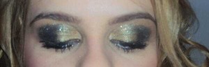black-gold smokey eyes. What do you think?
