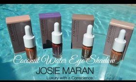 PRODUCT RAVE: Josie Maran Coconut Water Eyeshadow