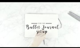 2018 Bullet Journal Setup // my first BuJo