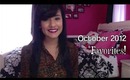 October 2012 Favorites!