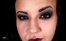 Full Face Tutorial: Smudgy, Smokey, Gritty Vamp Look.