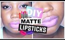 DIY Matte Lipsticks | Jessica Chanell