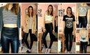 How I Style Leather Leggings ♡ Faux Leather Pants Lookbook