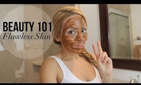 Beauty 101 Flawless Skin: Natural at Home Facial Mask for Acne and Any Skin Type