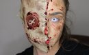 Creepy Scarecrow Make Up Tutorial-31 Days of Halloween