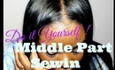 D.I.Y Middle part sewin
