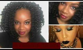 Bronze Smokey Eye & Vamp Lip | Fall Makeup Tutorial