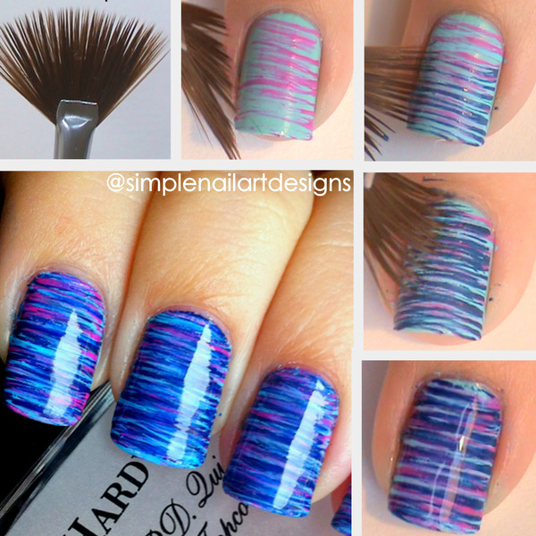 Easy DIY Nail Art Designs Using Simple Home Objects