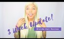 Blonde Hair Update | Kendra's Boutique Frontal / Queens Hair Bundles Review
