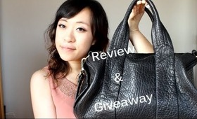 BagInc Review & Giveaway: Alexa Studded Duffle Bag in Black