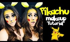 PIKACHU - POKÉMON Halloween Makeup 2016