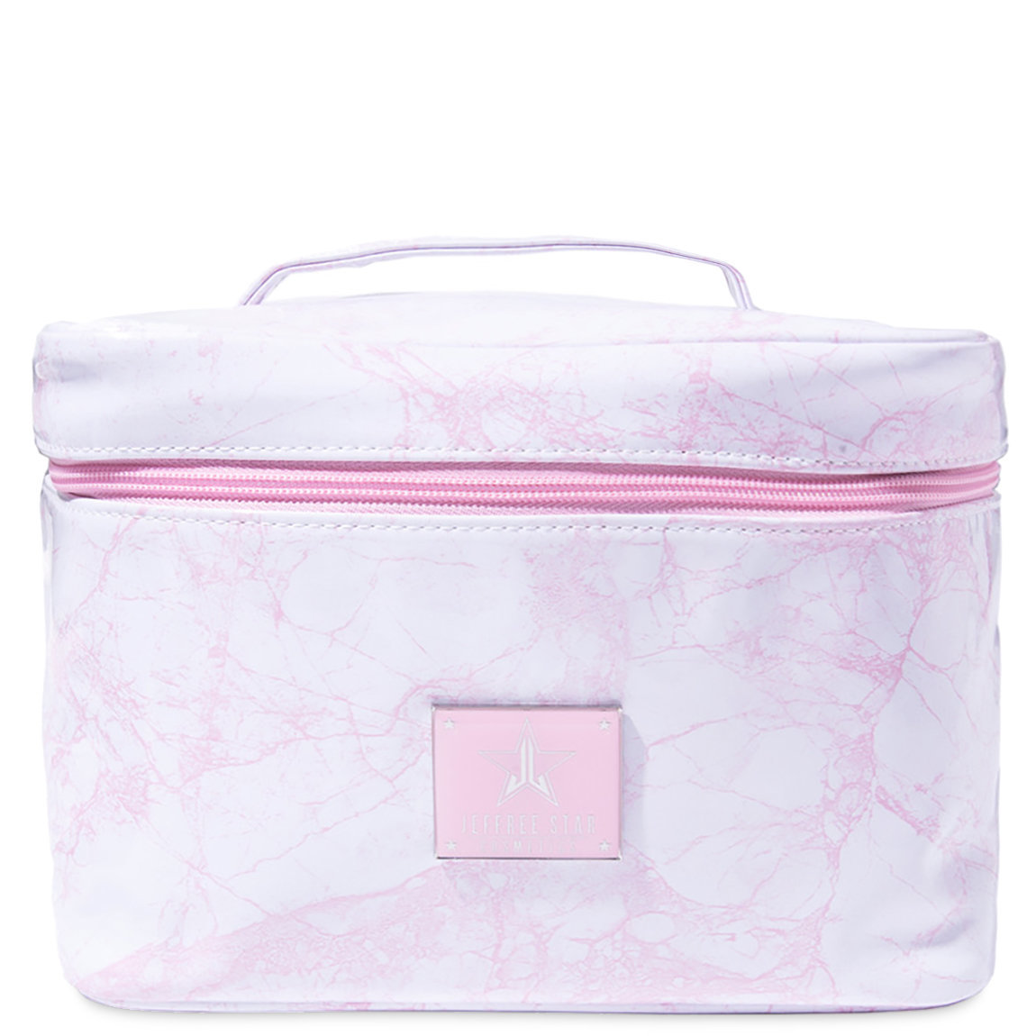 Jeffree Star Cosmetics Travel Makeup Bag White Marble alternative view 1 - product swatch.