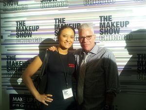 At the Makeup Show Chicago 2012