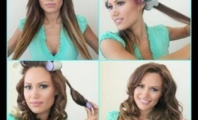 How to get Gorgeous Curls with Hot Rollers