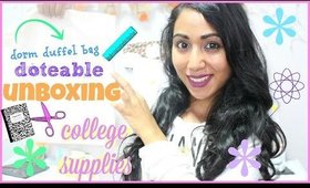 Doteable- Dorm Supplies Haul!