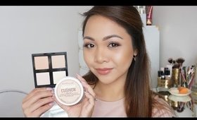 GRWM | NEW Maybelline Dream Cushion Foundation + ELF Illuminating Palette | Charmaine Dulak