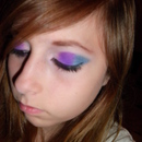 White, Purple, Blue