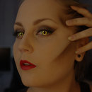 Maleficent Inspired makeup