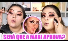 MIGAS IMITANDO A MAKE DA MARI MARIA 🔥 Duda Fernandes