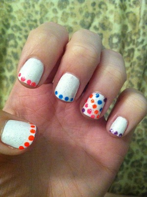 Polka dots with a twist
By me