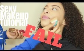 SEXY MAKEUP TUTORIAL (FAIL) ft. Squatsandshotsxo