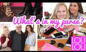 What's In My Purse avec LOULOU MAGAZINE