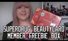 Superdrug Beautycard Member Freebie Box!