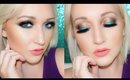 Drenched Turquoise Makeup Tutorial