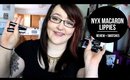 NYX Macaron Lippies ♡ Lip Swatches + Review
