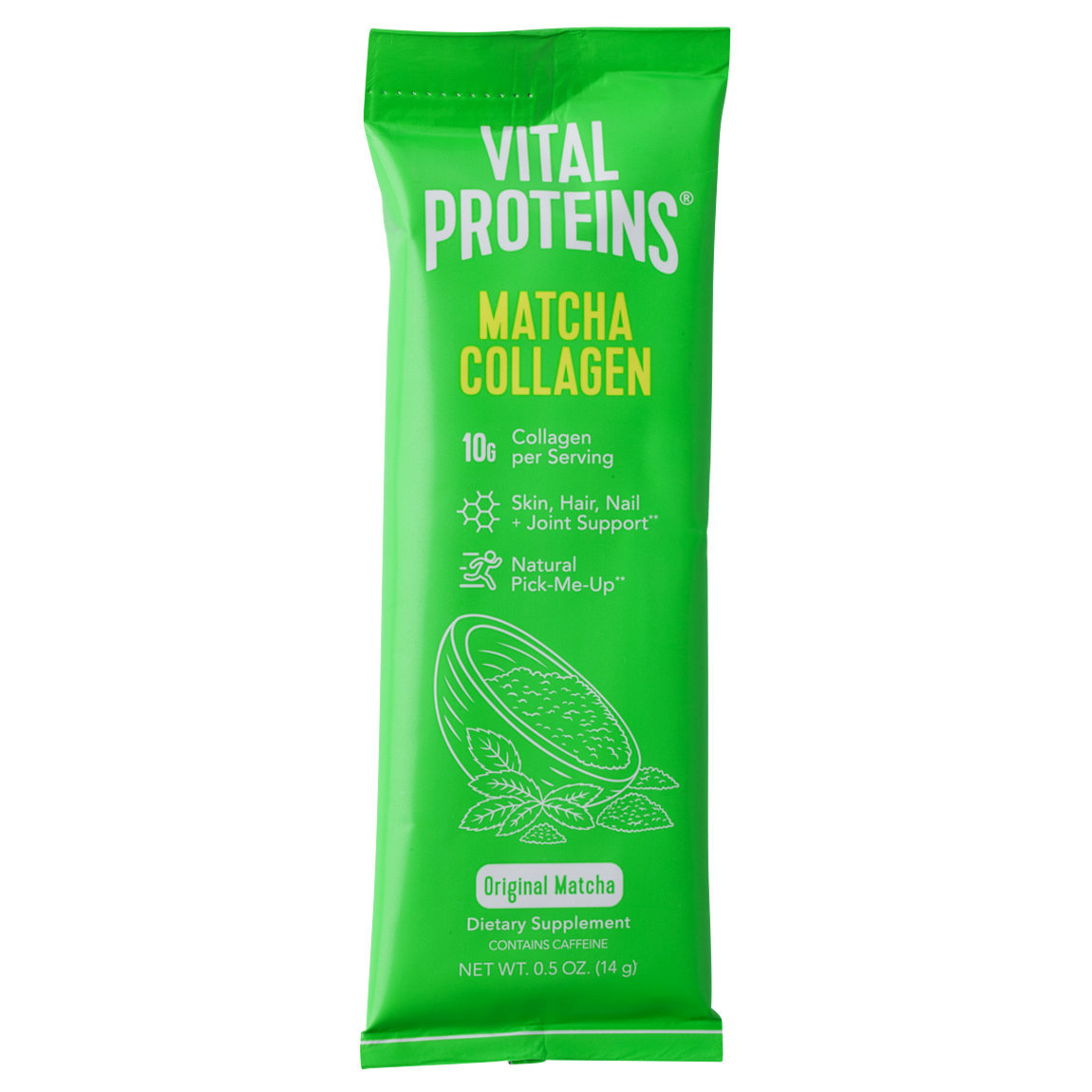 Vital Proteins Matcha Collagen Original Matcha Stick Packs Beautylish
