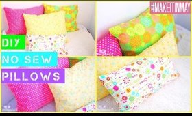 DIY No-Sew Pillows | #MAKEITINMAY 2015