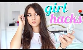 13 LIFE HACKS EVERY GIRL NEEDS TO KNOW !!