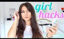 13 LIFE HACKS EVERY GIRL NEEDS TO KNOW !!
