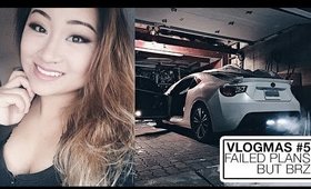 VLOGMAS #5 ▸ STARTING THE BRZ | misscamco