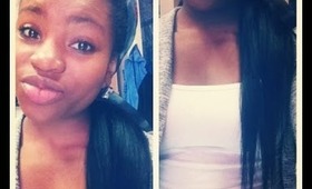 Quick Weave Ponytail