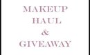Makeup Haul: Missy Lynn Palette Tarte NYX & Giveaway
